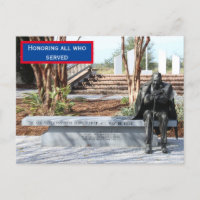 Carte postale de jour pour vétéran