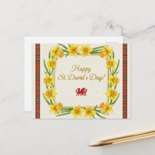 Carte postale de joyeuse Saint-David