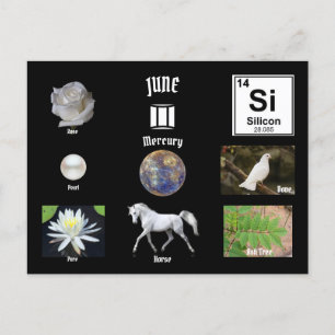 Carte postale de juin