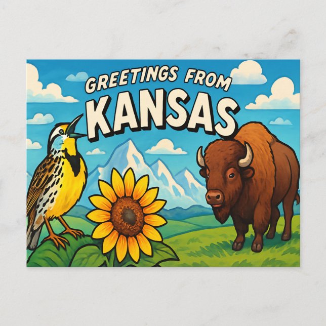 Carte postale de KANSAS (Devant)