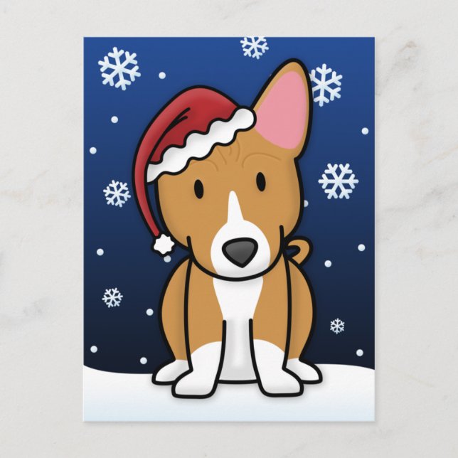 Carte postale de Kawaii Basenji (Devant)