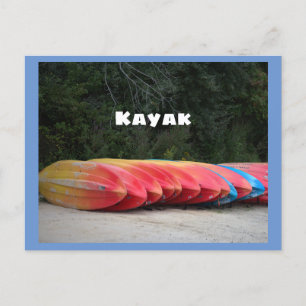 Carte postale de kayaks