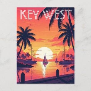 Carte postale de Key West Floride