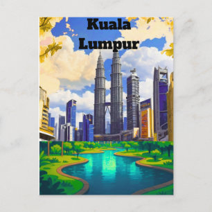 Carte postale de Kuala Lumpur, Carte postale perso