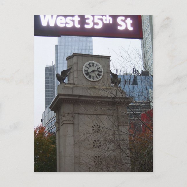 Carte postale de la 35e rue Ouest NYC par CricketD (Devant)