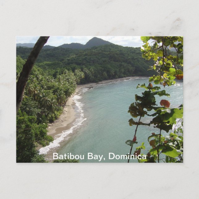Carte postale de la baie Batibou (Devant)