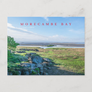 Carte postale de la baie de Morecambe