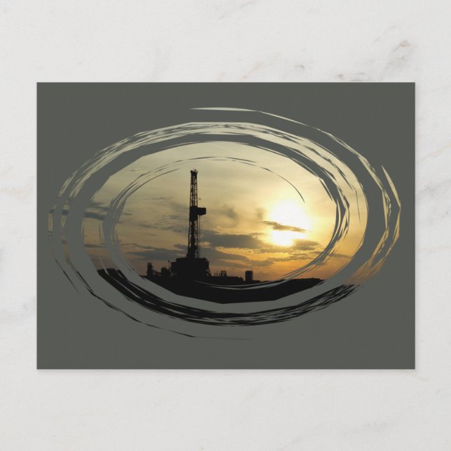 Carte postale de la bande de forage (Devant)