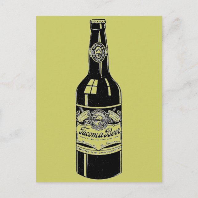 Carte postale de la bière Tacoma (Devant)