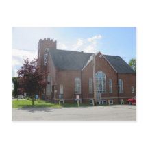 Carte postale de la bourse Brick Church