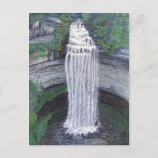 Carte postale de la cascade de Fall Creek Falls