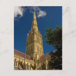 Carte postale de la cathédrale de Salisbury