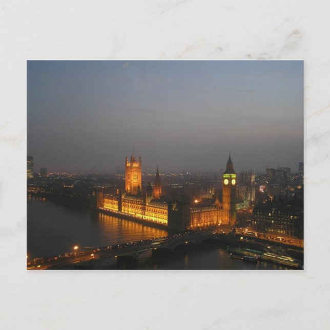 Carte postale de la Chambre du Parlement de Londre (Devant)
