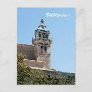 Carte postale de la chartreuse de Valldemossa