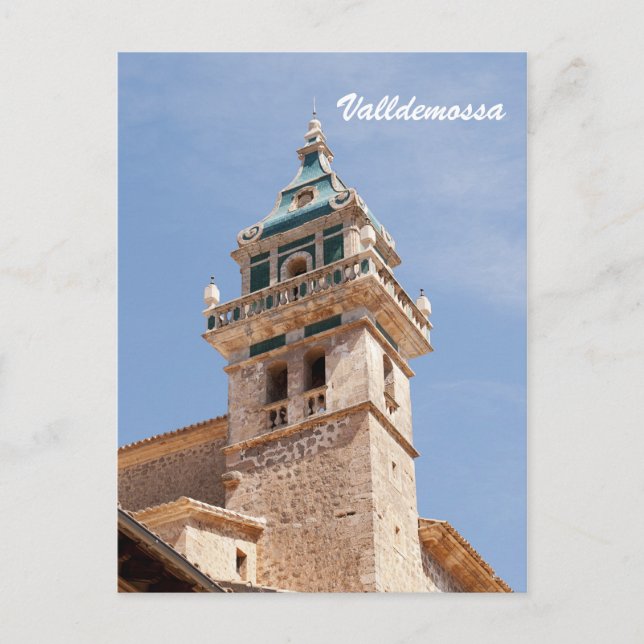 Carte postale de la chartreuse de Valldemossa (Devant)