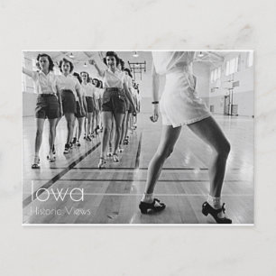 Carte postale de la classe de danse Tap