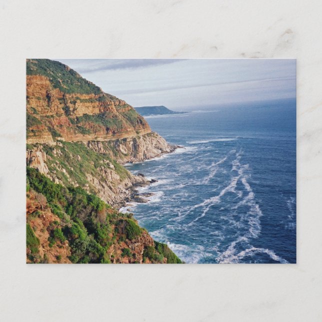Carte postale de la côte sud-africaine (Devant)