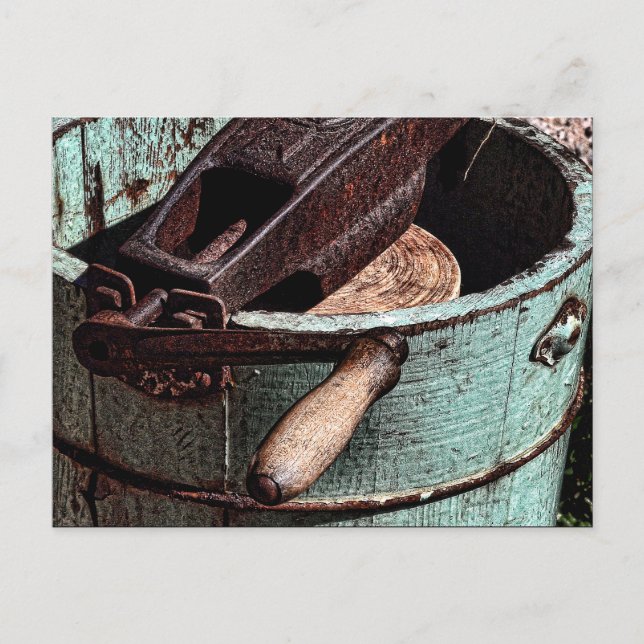 Carte postale de la crème glacée Churchill (Devant)