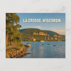 Carte postale de La Crosse Wisconsin