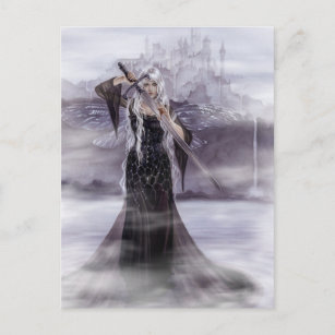Carte postale de la dame d'Avalon
