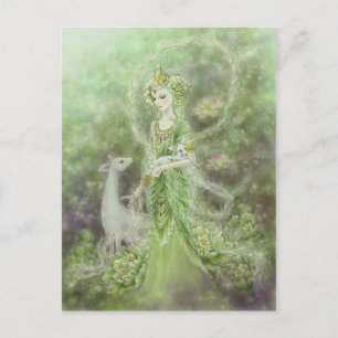 Carte postale de la Dame de compassion
