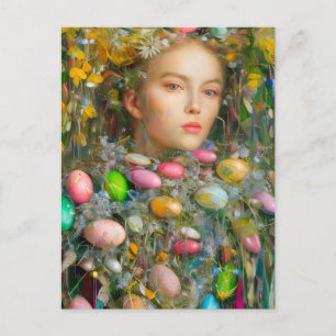 Carte postale de la déesse de Pâques