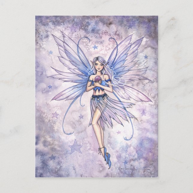 Carte postale de la fée Blue Whisper (Devant)