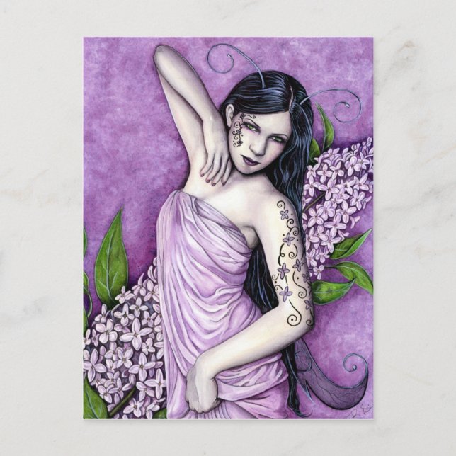 Carte postale de la fée Lilac (Devant)