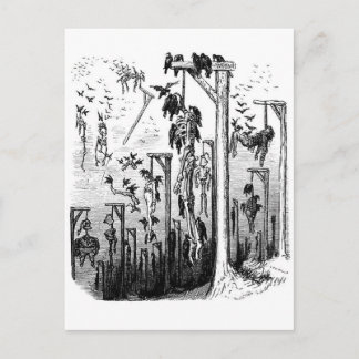 Carte postale de la fête des Hangmans