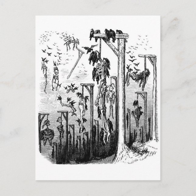 Carte postale de la fête des Hangmans (Devant)