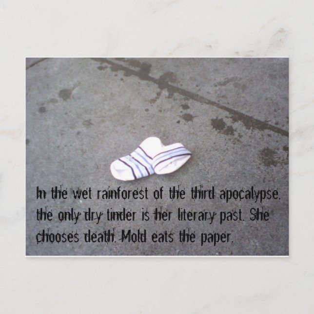 Carte postale de la fin post-Apocalypse #5 Fin (Devant)