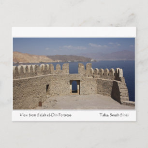 Carte postale de la forteresse de Salah el-Din