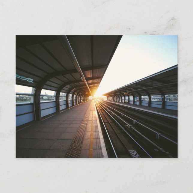 Carte postale de la gare (Devant)