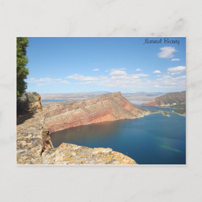 Carte postale de la gorge de Flaming Utah (Devant)