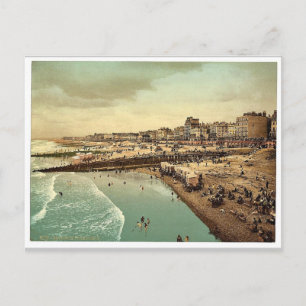 Carte Postale De la jetée, Brighton, Angleterre vintage Photochr