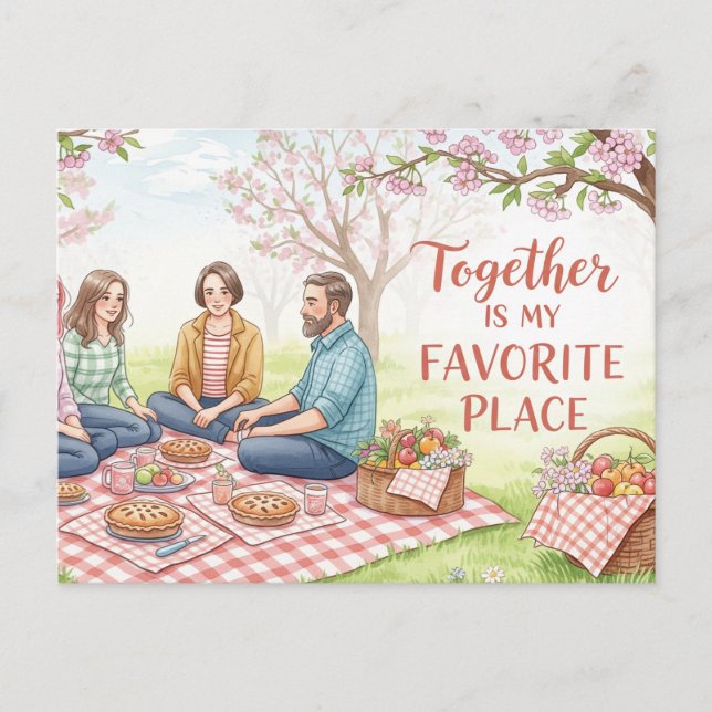 Carte postale de la Journée internationale de l'am (Devant)