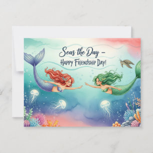 Carte postale de la Journée internationale de l'am