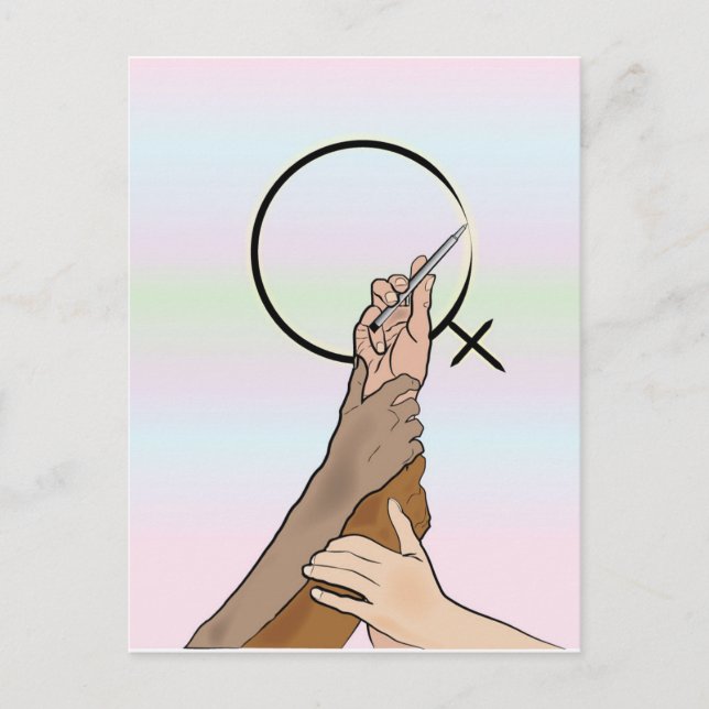 Carte postale de la Journée internationale des fem (Devant)