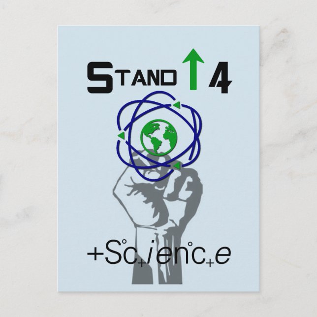 Carte Postale De La Marche Scientifique (Devant)