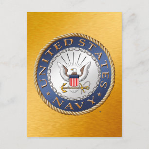 Carte postale de la marine américaine