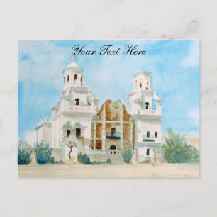 Carte postale de la Mission San Xavier del Bac