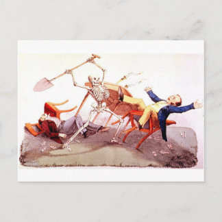 Carte postale de la mort des joueurs