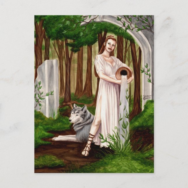 Carte postale de la nature mère (Devant)