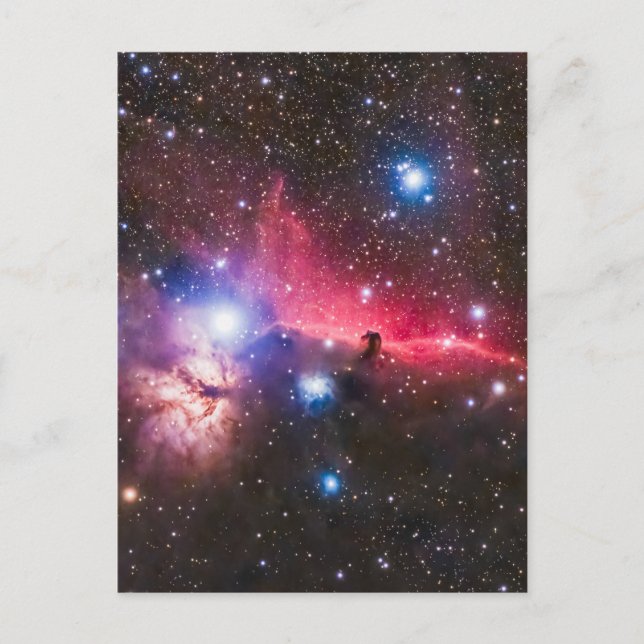 Carte postale de la nébuleuse de la galaxie | Cart (Devant)