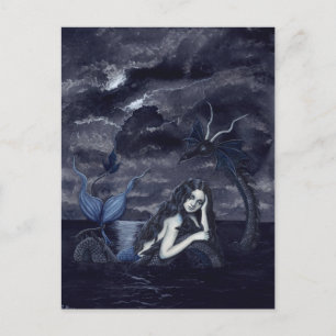 Carte postale de la nuit la plus sombre