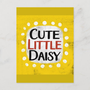 Carte postale de la petite marguerite mignonne