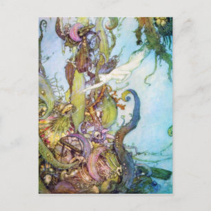 Carte postale de la Petite Sirène