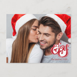 Carte postale de la photo de Noël Joy