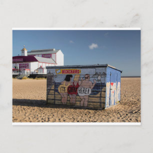 Carte postale de la plage de Great Yarmouth