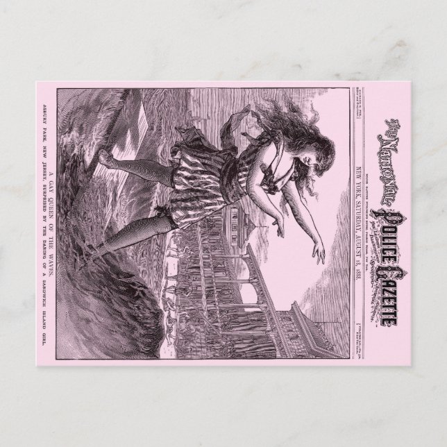 Carte postale de la police Sandwich Island Girl (Devant)